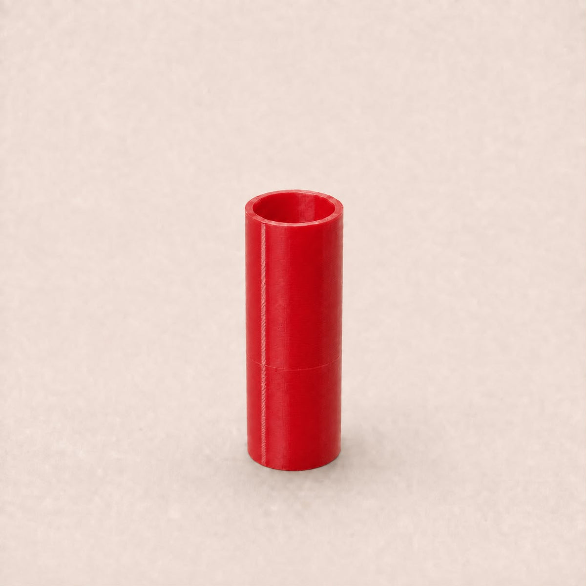 Vermelho brilhante - Tubete para acabamento