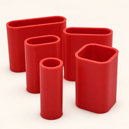 Vermelho cereja - Tubete para acabamento