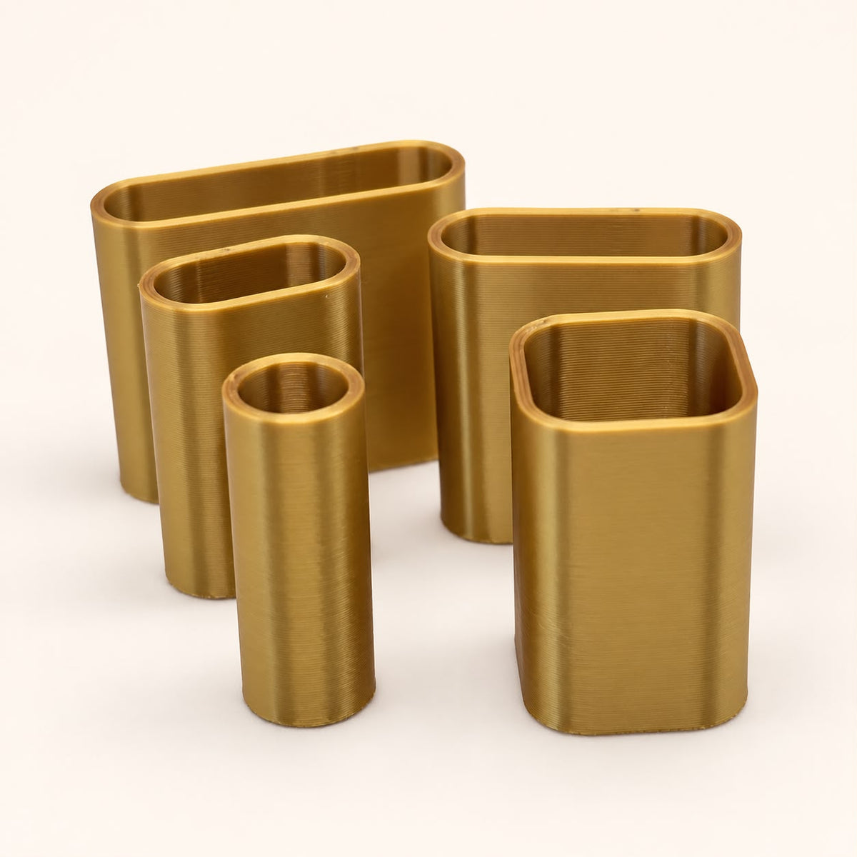 Dourado Silk - Tubete para acabamento